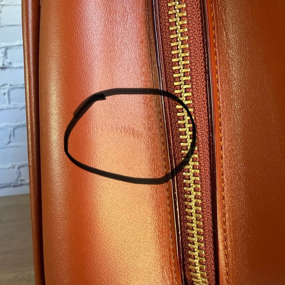 Coach Brooke Carryall crossbody Bag signature Tan/Gold hardware compartments - Picture 11 of 16